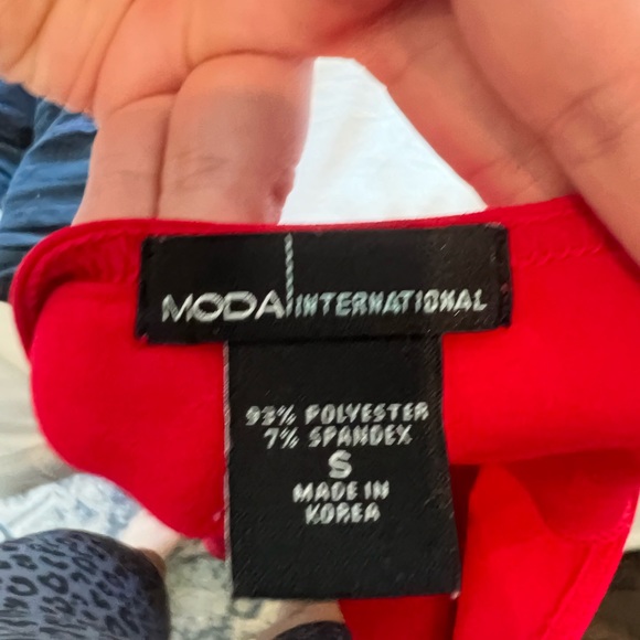 Moda. Gorgeous red party dress. Small. - Picture 2 of 2